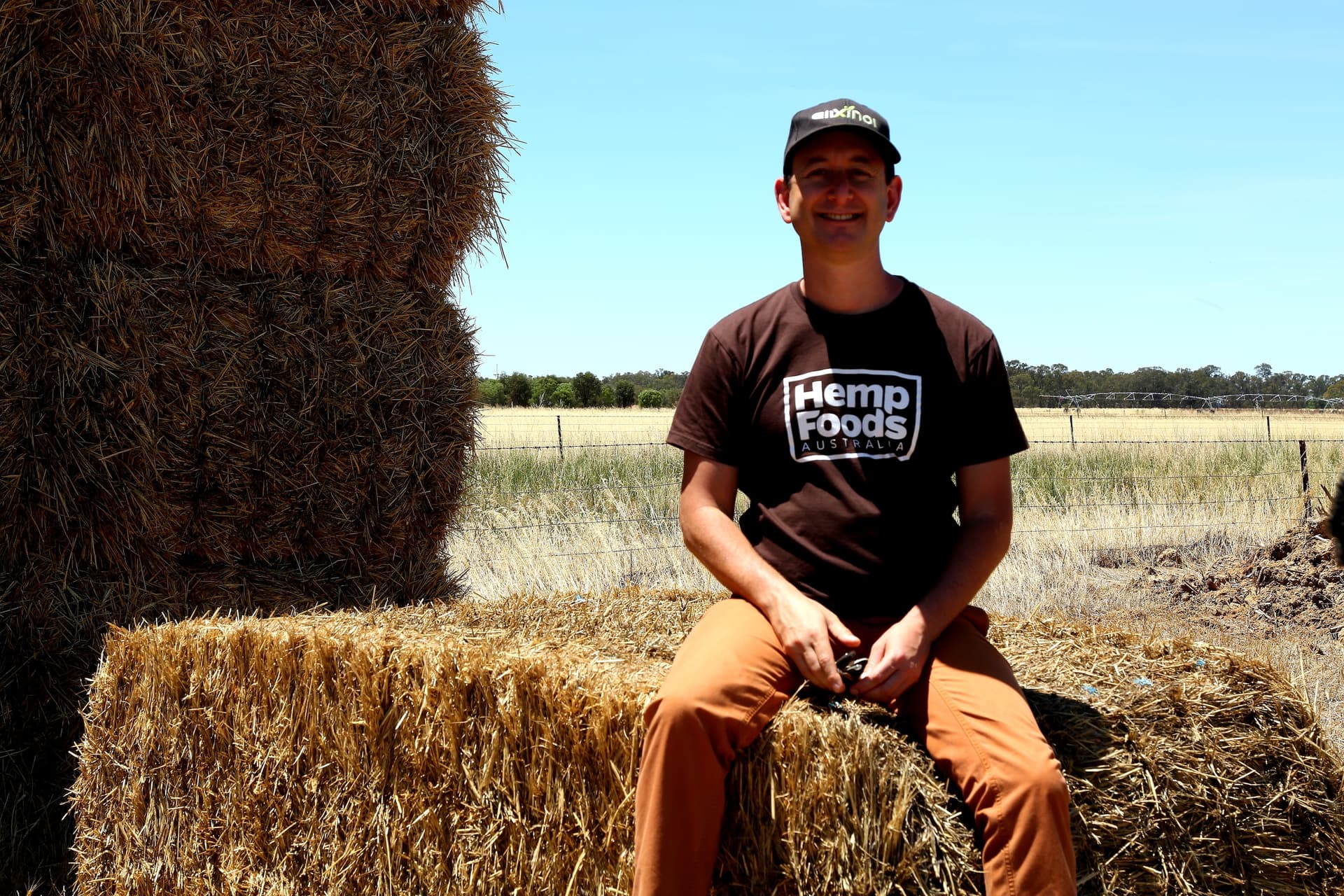 Paul Benhaim at Hemp Foods Australia — hemp food pioneer
