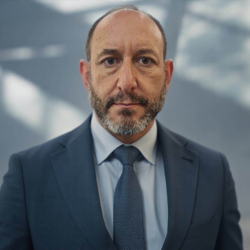Paul Benhaim studio portrait — founder and chairman